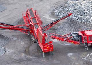 Mobil rosták Terex-Finlay 684 - 3 Deck