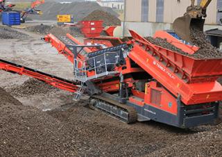 Mobil rosták Terex-Finlay 873+ Spaleck