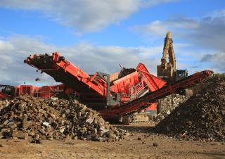 Mobil rosták Terex-Finlay 873+ Spaleck