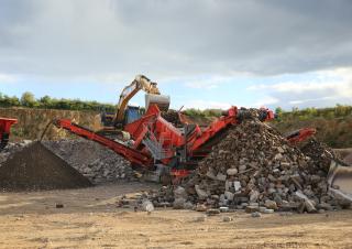 Mobil rosták Terex-Finlay 873+ Spaleck