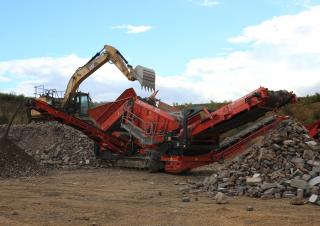 Mobil rosták Terex-Finlay 873+