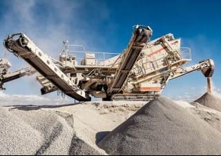 Mobil rosták Metso Lokotrack ST 620