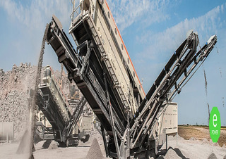 Mobil rosták Metso Lokotrack ST4.8E