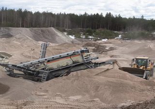 Mobil rosták Metso Lokotrack ST4.8E