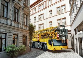 Mobildaruk - rácsos gém Liebherr MK 73-3.1