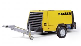 Kompresszorok Telepített kompresszorok - dízel, elektromos, benzines Kaeser Mobilair M 100