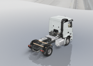 Tehergépkocsik Nyergesvontatók Mercedes-Benz Actros 1852 LS 4x2