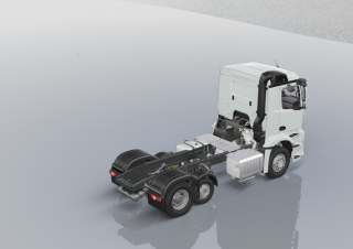 Tehergépkocsik Nyergesvontatók Mercedes-Benz Actros 2451 LS 6x2