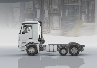 Tehergépkocsik Nyergesvontatók Mercedes-Benz Actros 2532 LS 6x2