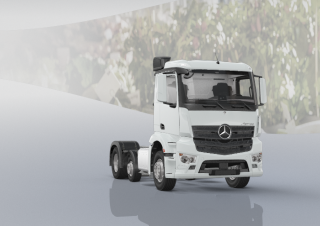 Tehergépkocsik Nyergesvontatók Mercedes-Benz Actros 2558 LS 6x2