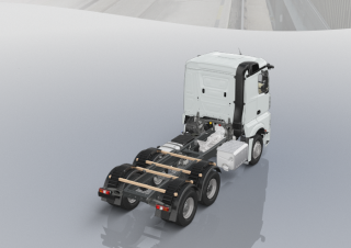 Tehergépkocsik Nyergesvontatók Mercedes-Benz Actros 2627 LS 6x4