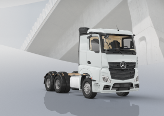 Tehergépkocsik Nyergesvontatók Mercedes-Benz Actros 2651 LS 6x4