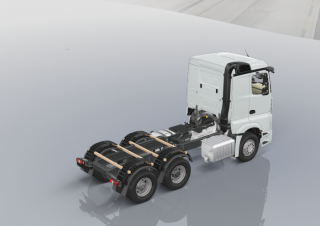 Tehergépkocsik Nyergesvontatók Mercedes-Benz Actros 2651 LS 6x4