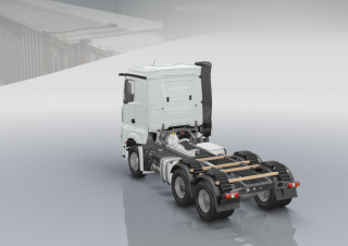 Tehergépkocsik Nyergesvontatók Mercedes-Benz Actros 2651 LS 6x4