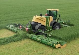 Önjáró gyepszellőztetők Krone Big M 500 CV