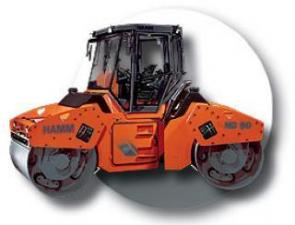 Hengerek Tandem vibrohengerek Hamm HD 110