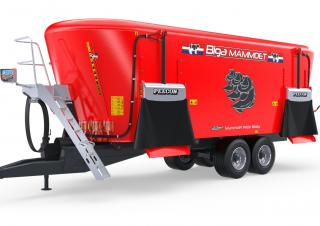Táp technológiák Tápkeverők Peecon Biga 33-230s Mammoet Wide Body Future