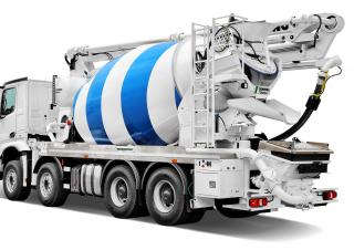 Betonszivattyúk Tehergépkocsira szerelt betonszivattyúk SCHWING-Stetter FBP 26
