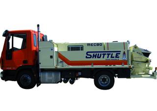 Betonszivattyúk Tehergépkocsira szerelt betonszivattyúk Mecbo Shuttle P4.65