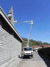 Gémes személyemelők Tehergépkocsira szerelt csuklógémes munkaállványok Multitel MX 210