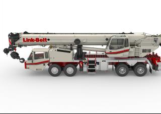 Tehergépkocsira szerelt teleszkópos daruk Link-Belt HTT-86110