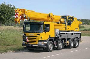 Tehergépkocsira szerelt teleszkópos daruk Liebherr LTF 1045-4.1