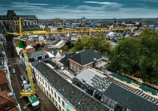Tehergépkocsira szerelt toronydaruk - merevgém - alulforgó Liebherr MK 73-3.1