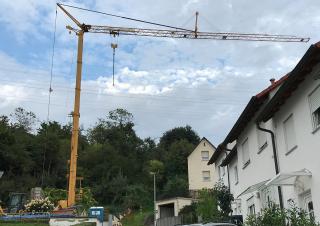 Toronydaruk - merevgém - alulforgó Liebherr 26 K-1,95 m