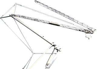Toronydaruk - merevgém - alulforgó TEREX CRANES CBR 24 PLUS