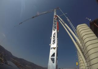Toronydaruk - merevgém - alulforgó TEREX CRANES CBR 40H