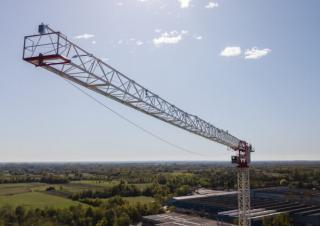 Toronydaruk - merevgém - felülforgó Terex Comedil (Zeppelin) CTT 472-20