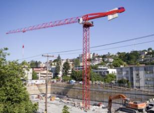 Toronydaruk - merevgém - felülforgó Potain MDT 268 A J12