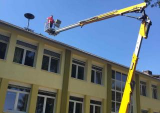 Gémes személyemelők Tehergépkocsira szerelt csuklógémes munkaállványok Paus Worklift GT 21 A