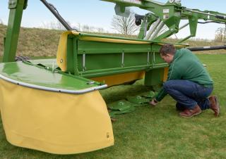 Vontatott kaszák - tárcsa cond. nélkül Krone EasyCut TS 320