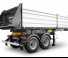 Schwarzmüller 2-axle 3-way tipper semitrailer - building site - reinforced