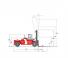 Kalmar DCD250-12 méretei