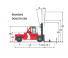Kalmar DCD450-12 méretei