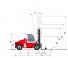 Kalmar DCE 150-12 méretei