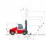 Kalmar DCE 160-12 méretei