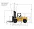 Caterpillar DP150N méretei
