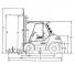 Linde H 80/900 D méretei