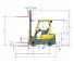 Hyster H2.0FTS méretei