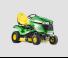 Fűnyíró és kertitraktorok John Deere X370