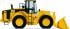 Gumikerekes homlokrakodók Caterpillar 980 G