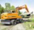 Gumikerekes kotrók Doosan DX210W