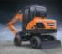 Gumikerekes kotrók Doosan DX55W