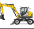 Gumikerekes kotrók Wacker Neuson EW 100