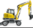 Gumikerekes kotrók Wacker Neuson EW 65