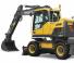 Gumikerekes kotrók Volvo EW140D