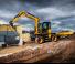 Gumikerekes kotrók JCB Hydradig 110W